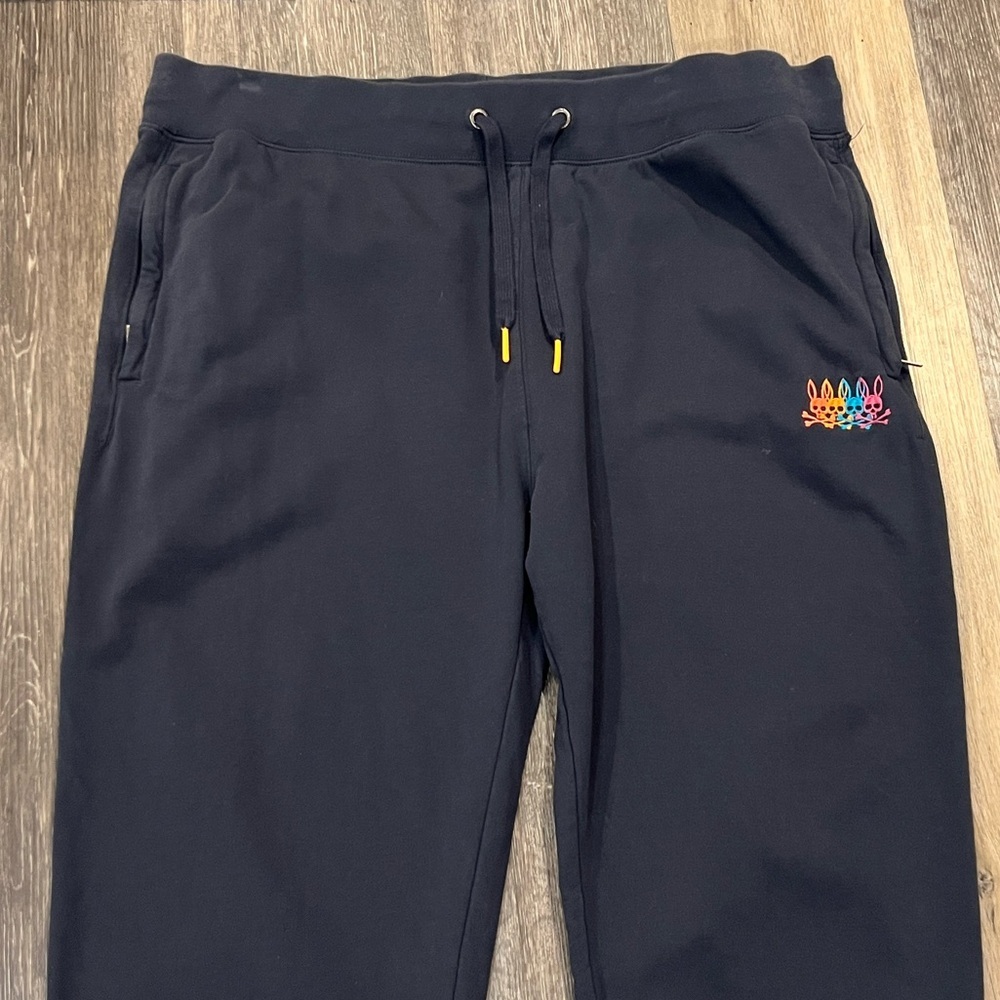 Psycho Bunny men’s gray cotton Lafayette sweatpants size 3XL - Picture 3 of 9